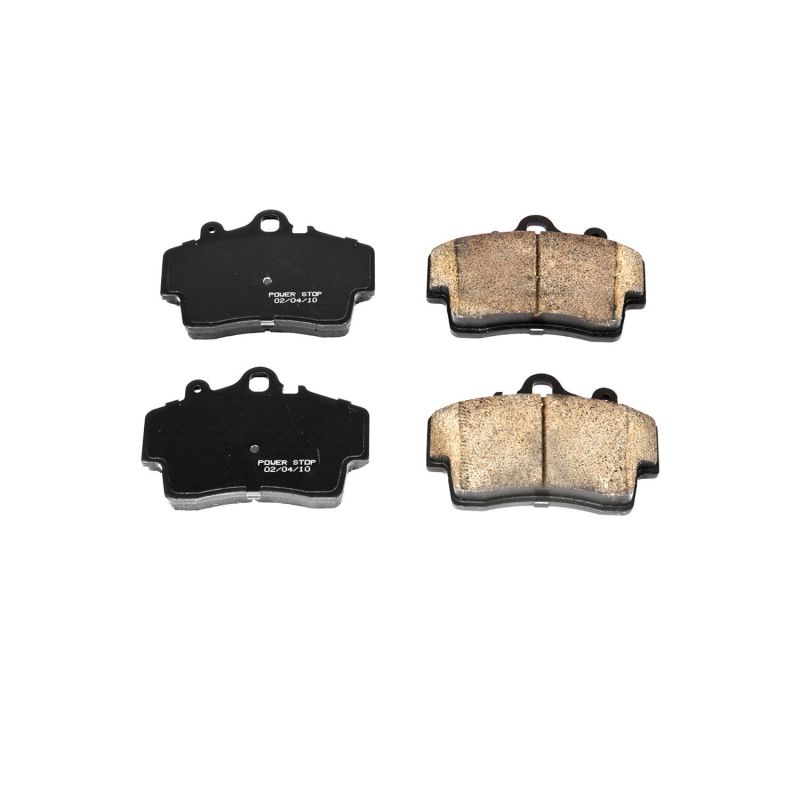 Power Stop 97-08 Porsche Boxster Front Z17 Evolution Ceramic Brake Pads w/Hardware-thumbmail-1