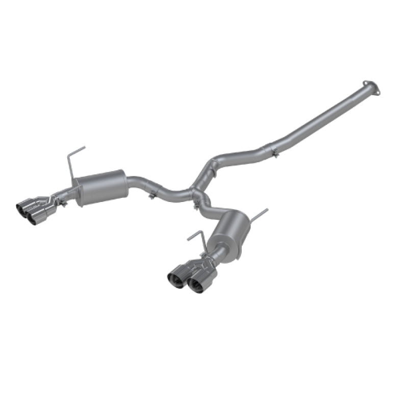 MBRP 15-19 Subaru WRX 2.0L/STI 2.5L 3in Dual Split Rear Exit w/ 3.5in Tips - T304 (Street Version)-thumbmail-1