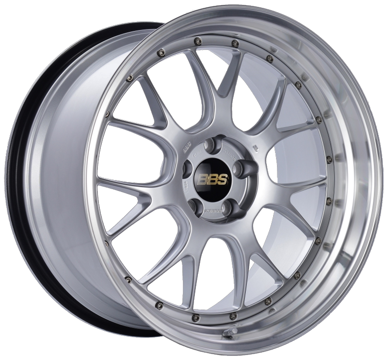 BBS LM-R 20x11 5x114.3 ET20 CB66 Diamond Silver Center Diamond Cut Lip Wheel-thumbmail-2