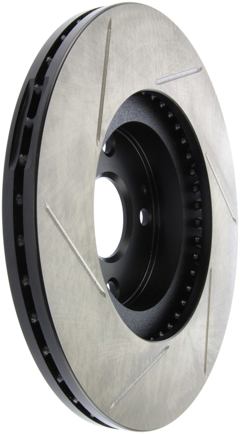StopTech Power Slot 01-05 Mazda Miata Sport Suspension/Turbo SportStop Slotted Front Left Rotor-thumbmail-1