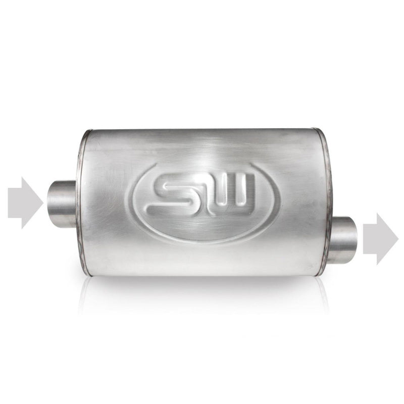 Stainless Works 2in ID CENTER INLET/ 2in OD OFFSET OUTLET 4inX8in-thumbmail-1