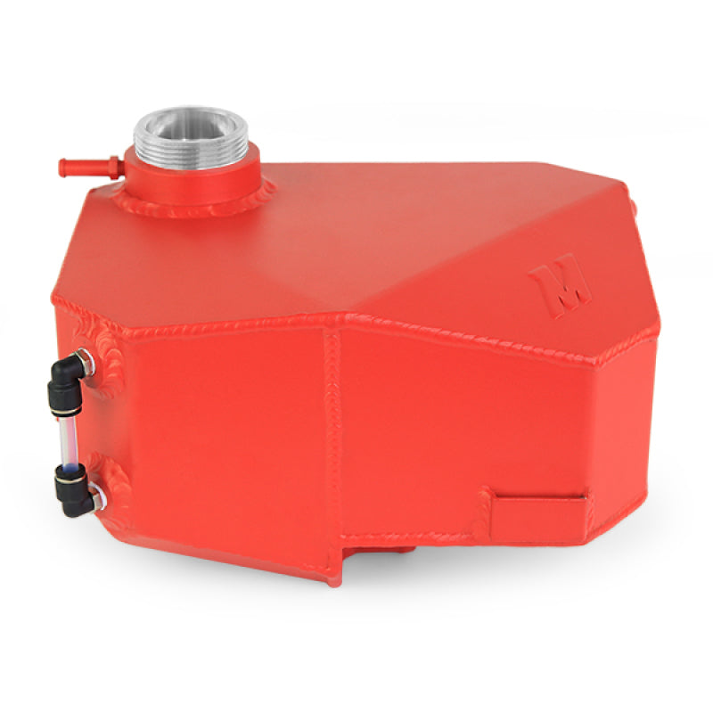 Mishimoto 2013+ Ford Focus ST/2016+ Focus RS Aluminum Expansion Tank - Wrinkle Red-thumbmail-1