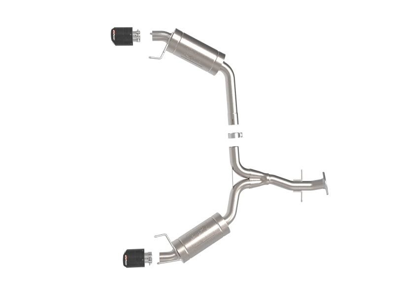 aFe POWER Takeda 06-13 Lexus IS250/IS350 SS Axle-Back Exhaust w/ Carbon Tips-thumbmail-6