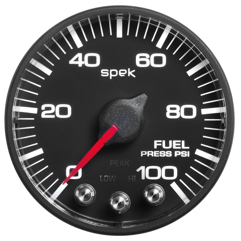 Autometer Spek-Pro - Nascar 2-1/16in Fuel Press 0- 100 psi Bfb Ecu-thumbmail-2