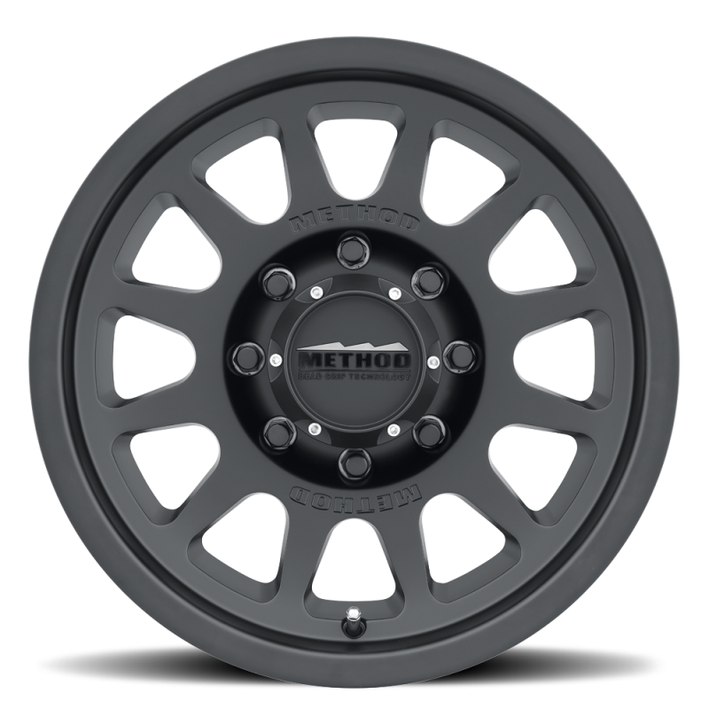 Method MR703 17x8.5 0mm Offset 8x6.5 130.81mm CB Matte Black Wheel-thumbmail-2