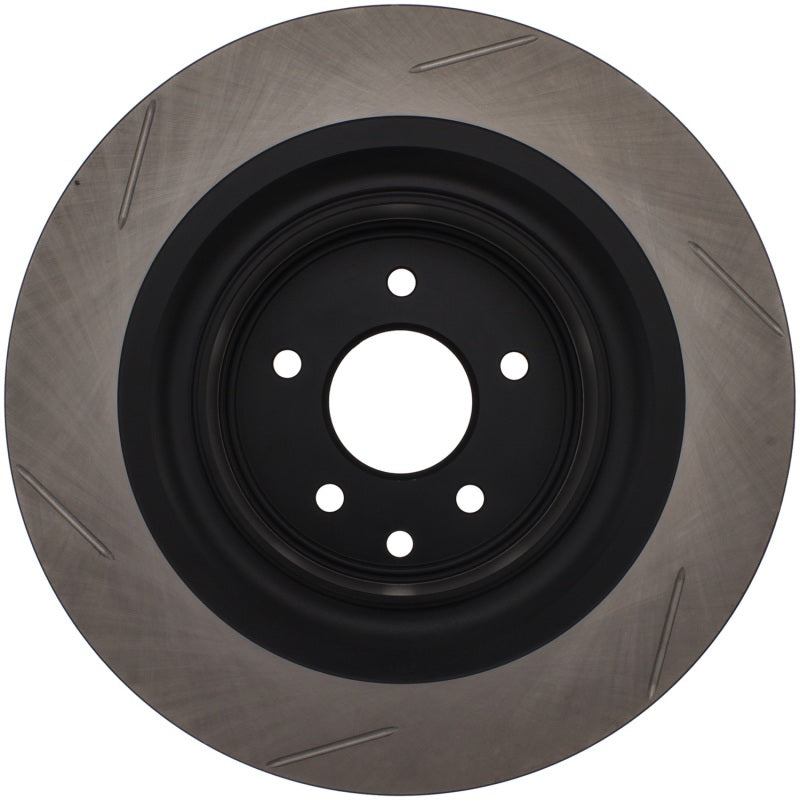 StopTech Power Slot Nissan 370z / Infiniti G37 SportStop Slotted Rear Left Rotor-thumbmail-5
