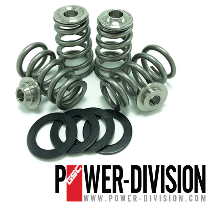 GSC P-D Nissan VR38DETT High Pressure Conical Valve Spring Kit w/ Titanium Retainer-thumbmail-1