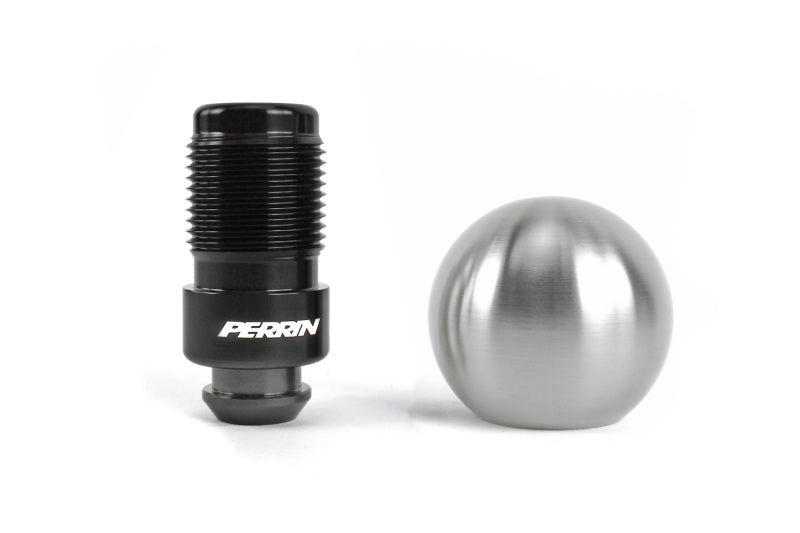 Perrin WRX 5-Speed Brushed Ball 2.0in Stainless Steel Shift Knob-thumbmail-2