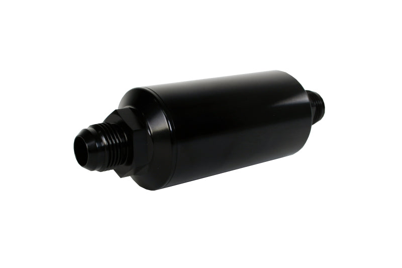 Aeromotive In-Line Filter - (AN -10 Male) 40 Micron Stainless Mesh Element Bright Dip Black Finish-thumbmail-2