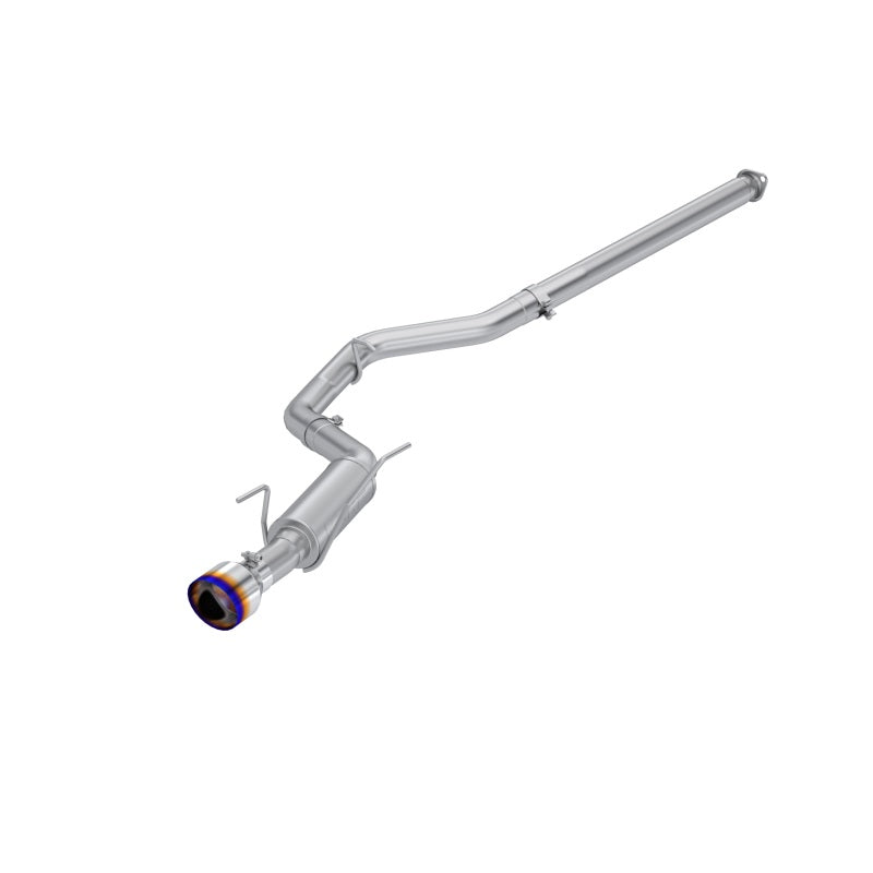 MBRP 2022 Subaru WRX 2.4L 3in Cat Back 5in OD w/ Single Burnt Tip - T304-thumbmail-1