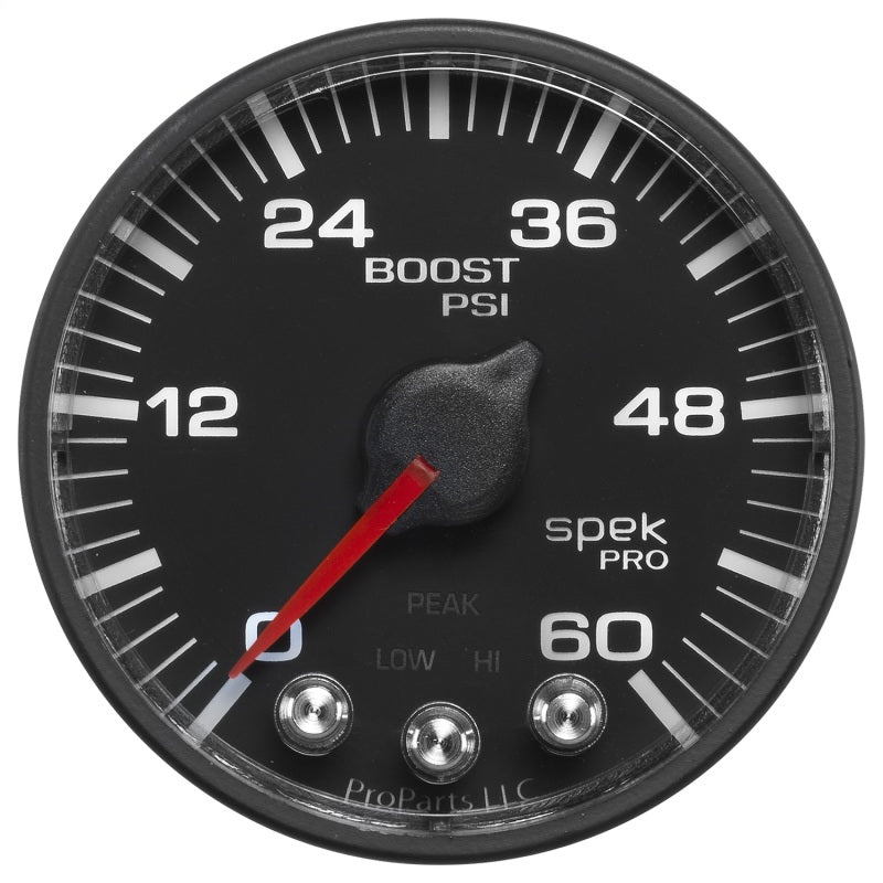 Autometer Spek-Pro 52.4mm 0-60 PSI Digital Stepper Motor Boost Gauge-thumbmail-4