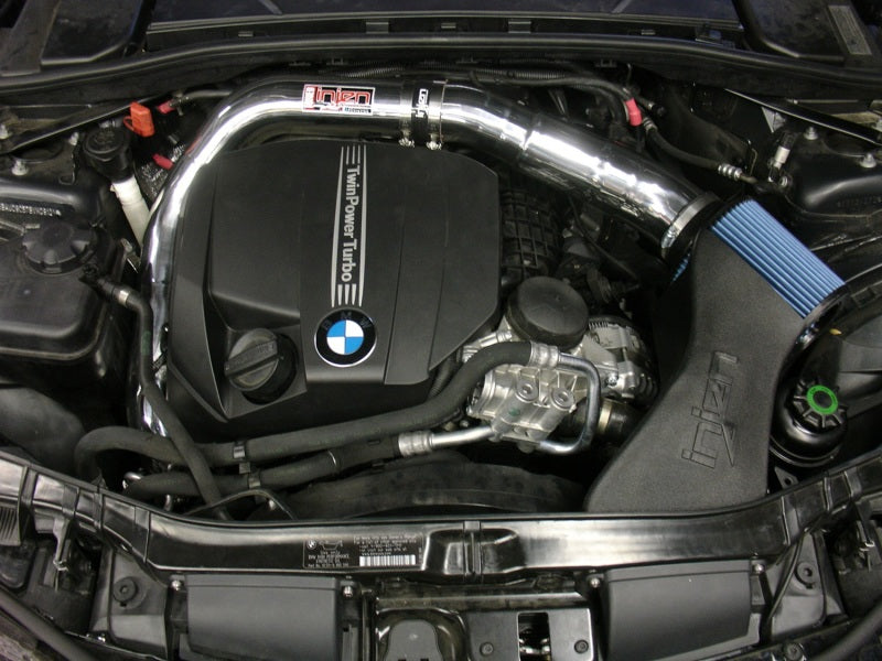Injen 11 BMW E82 135i (N55) Turbo/E90 335i Wrinkle Black Tuned Air Intake w/ MR Tech, Air Fusion-thumbmail-4