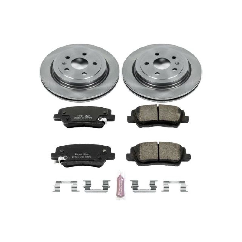 Power Stop 14-18 Cadillac CTS Rear Autospecialty Brake Kit-thumbmail-1