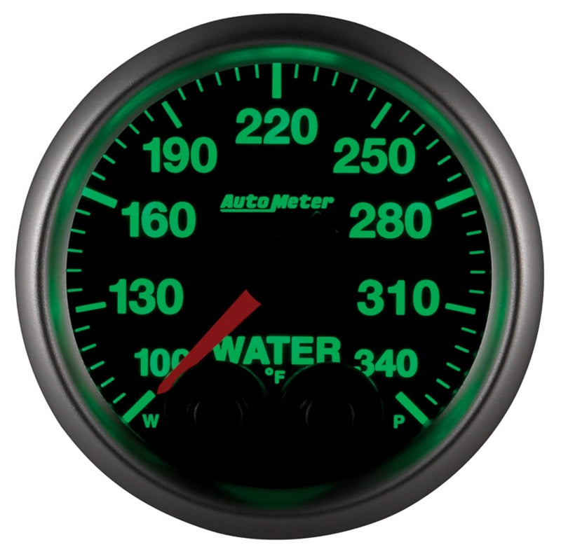 Autometer Elite 52mm 100-340 Deg F Water Temperature Peak and Warn Gauge w/ Electonic Control-thumbmail-5