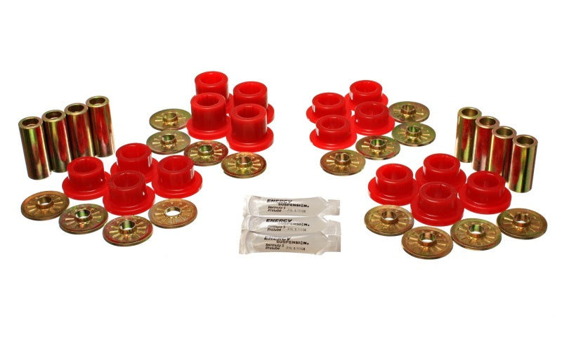 Energy Suspension 92-02 Dodge Viper Red Rear Control Arm Bushing Set-thumbmail-3