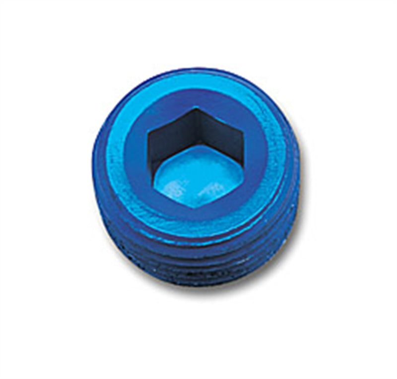 Russell Performance 3/8in Allen Socket Pipe Plug (Blue)-thumbmail-4