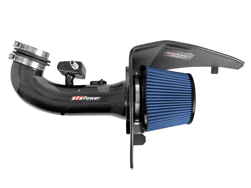 aFe Track Series Carbon Fiber Pro 5R AIS - 16-19 Chevrolet Camaro SS V8-6.2L-thumbmail-5