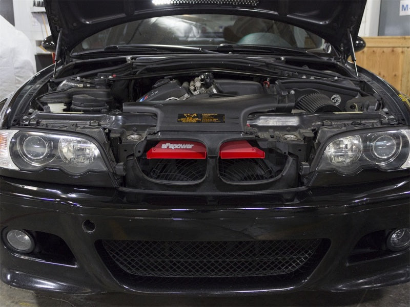 aFe MagnumFORCE Intakes Scoops AIS BMW 3-Series/ M3 (E46) 01-06 L6 - Matte Red-thumbmail-2