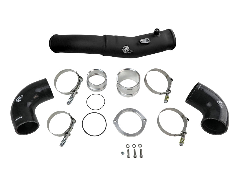 aFe 2020 Toyota Supra 3.0L 3in Black Intercooler Tube - Hot-thumbmail-4