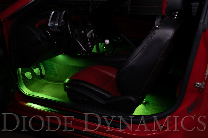 Diode Dynamics RGBW Footwell Strip Kit 4pc Multicolor-thumbmail-6