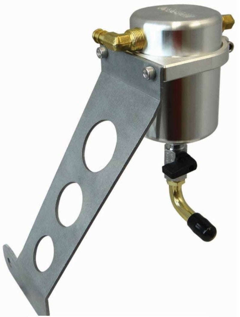 Moroso 05-13 Chevrolet Corvette/06-13 ZO6 Air/Oil Separator Catch Can - Large Body - Billet Aluminum-thumbmail-1