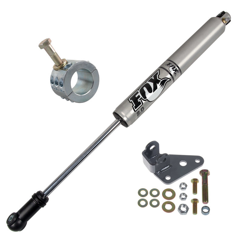 Synergy 07-18 Jeep Wrangler JK/JKU Fox Steering Stabilizer Relocation Bracket-thumbmail-1