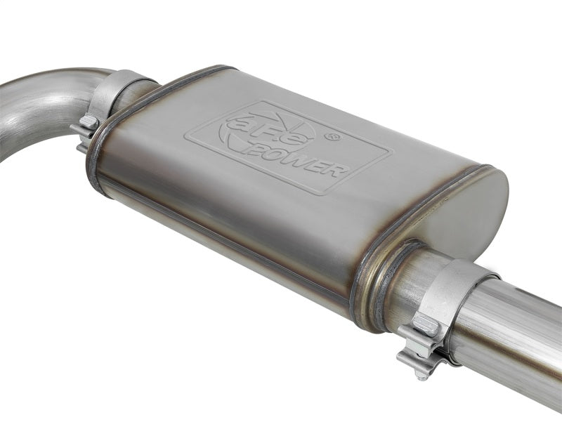aFe MACH Force-XP 3in 409 SS Cat-Back Exhaust w/ Polished Tip 17-19 GM Colorado/Canyon V6-3.6L-thumbmail-6