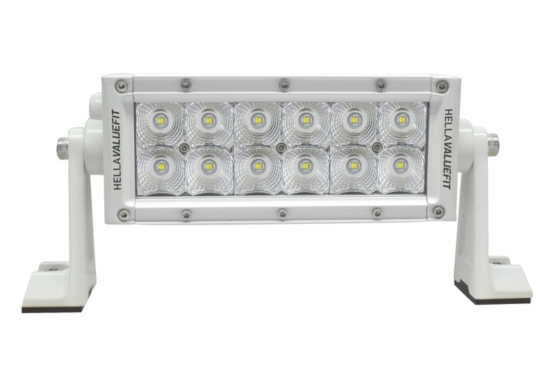 Hella Value Fit 8in Light - 36W Dual Row White Housing Flood Beam - LED-thumbmail-14