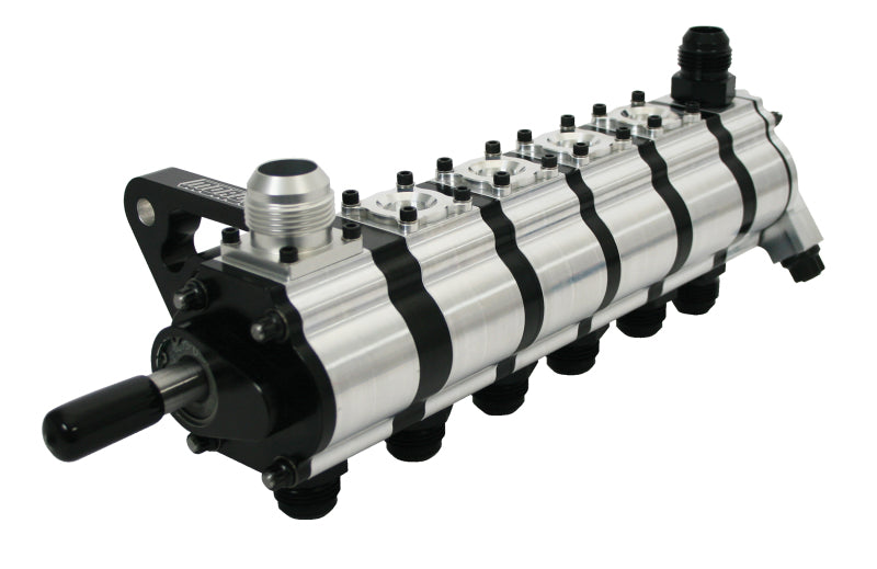 Moroso T3 Series 6 Stage Dry Sump Oil Pump - Tri-Lobe - Left Side - 1.200 Pressure-thumbmail-1