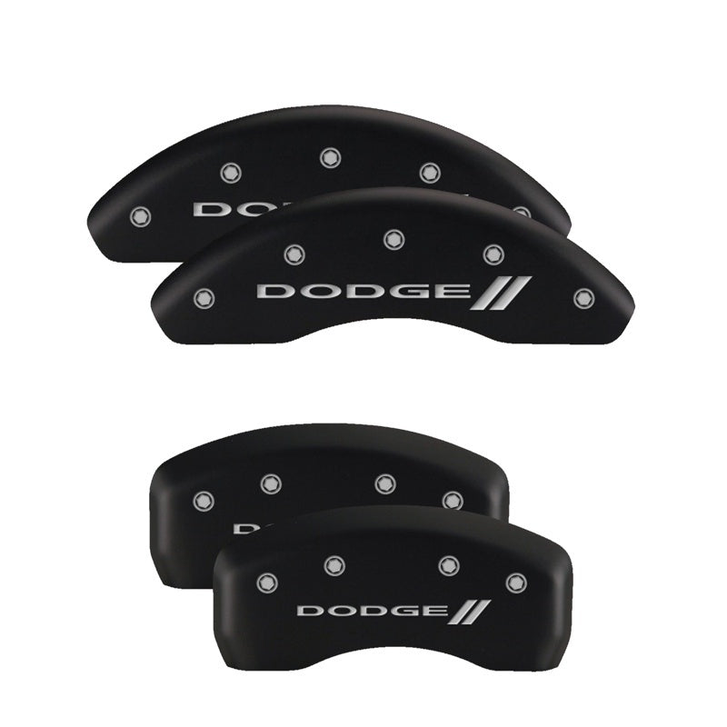MGP 4 Caliper Covers Engraved Front & Rear RT1-Truck Yellow finish black ch-thumbmail-2
