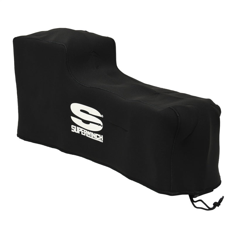 Superwinch Winch Cover for 9500/11500 and S5500/75/ Tiger Shark Winches - Blk Neoprene-thumbmail-1
