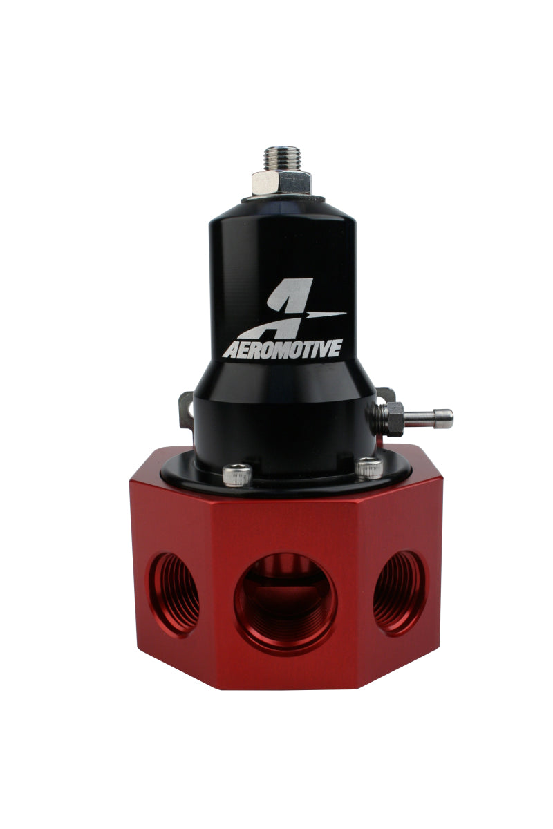 Aeromotive Regulator - 30-120 PSI - .500 Valve - 4x AN-08 and AN-10 inlets / AN-10 Bypass-thumbmail-4