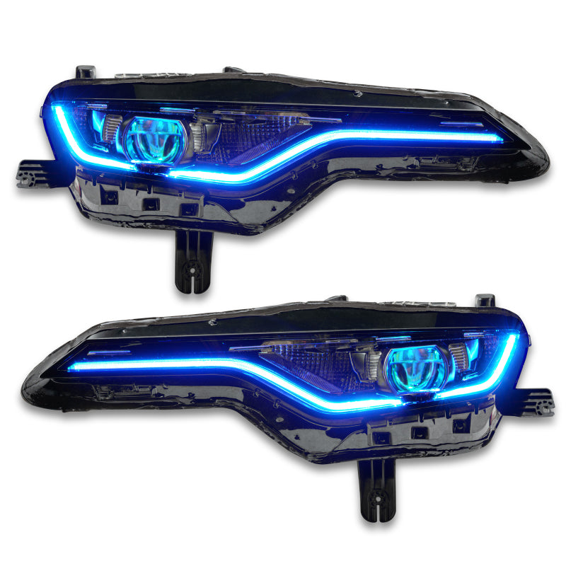 Oracle 19-21 Chevy Camaro SS/RS RGBW+A Headlight DRL Upgrade Kit - ColorSHIFT-thumbmail-11