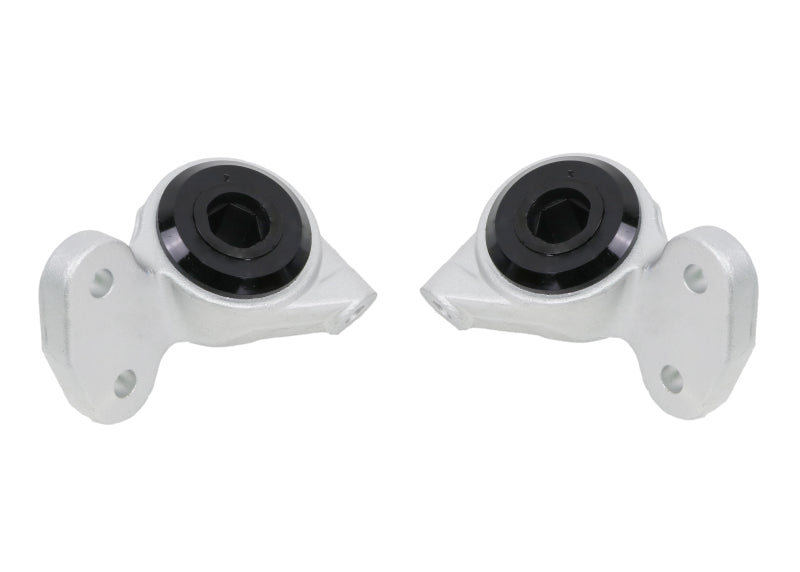 Whiteline Plus 01-06 BMW E46 M3 Front Control Arm Lower Inner Rear Bushing Set-thumbmail-3