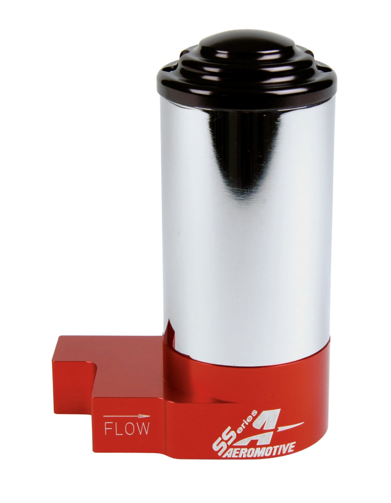 Aeromotive SS Series Billet (14 PSI) Carbureted Fuel Pump w/AN-8 Inlet and Outlet Ports-thumbmail-2