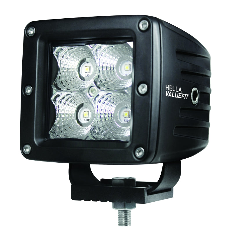 Hella HVF Cube 4 LED Off Road Kit - 3.1in 12W Spot Beam-thumbmail-5