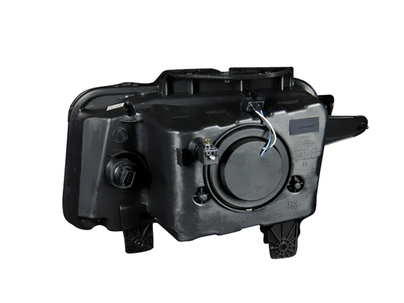 ANZO 2010-2013 Chevrolet Camaro Projector Headlights w/ Halo Black (CCFL)-thumbmail-4
