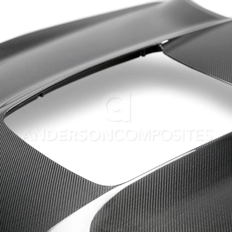 Anderson Composites 2020 Mustang Shelby GT500 Double Sided Carbon Fiber Hood-thumbmail-4
