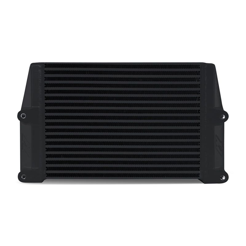Mishimoto Heavy-Duty Oil Cooler - 10in. Same-Side Outlets - Black-thumbmail-2
