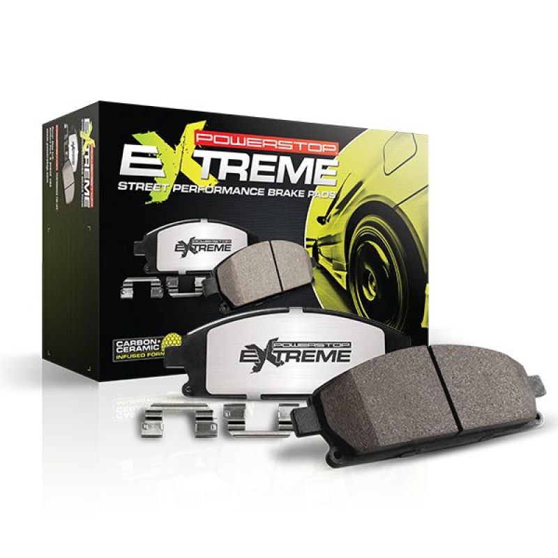 Power Stop 19-21 Hyundai Veloster N Rear Z26 Street Brake Pads w/Hardware-thumbmail-1