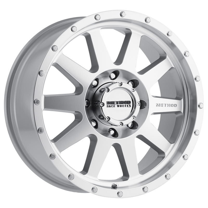 Method MR301 The Standard 17x9 -12mm Offset 8x6.5 130.81mm CB Machined/Clear Coat Wheel-thumbmail-1