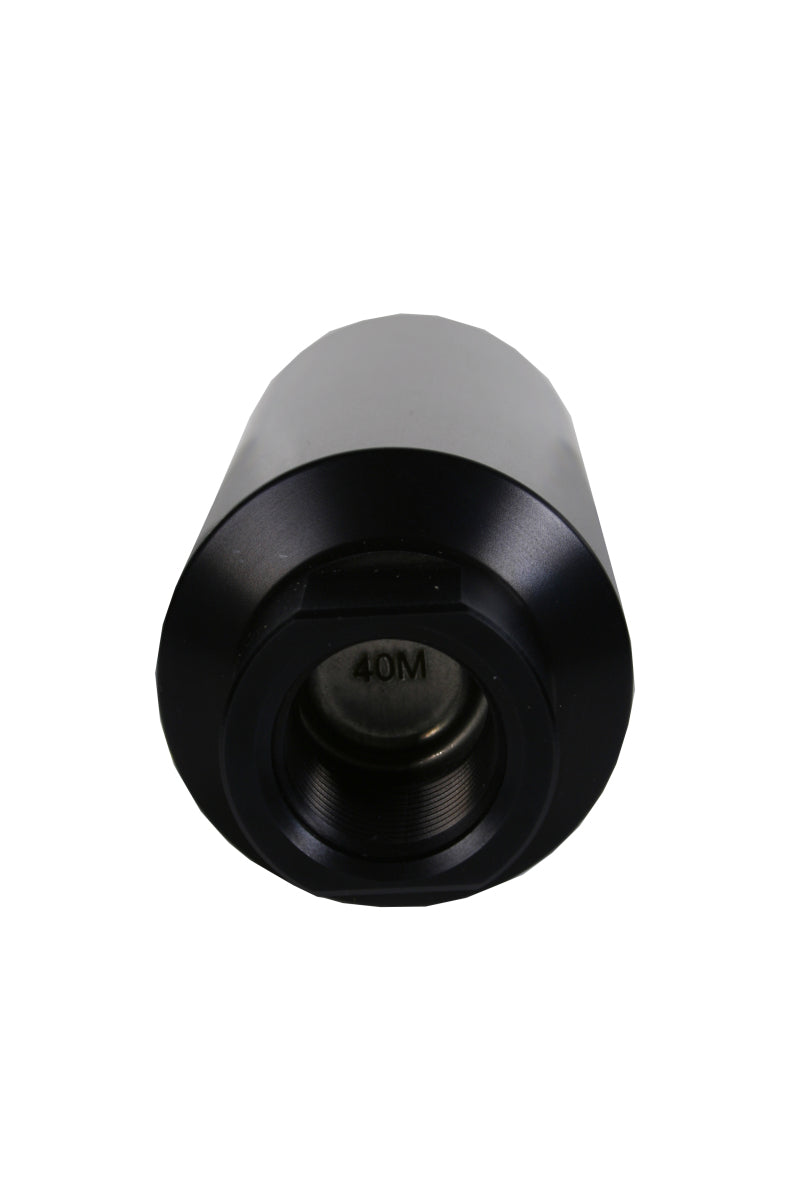 Aeromotive In-Line Marine Filter - AN-12 - 40 Micron SS Element - Black Hardcoat Finish-thumbmail-2