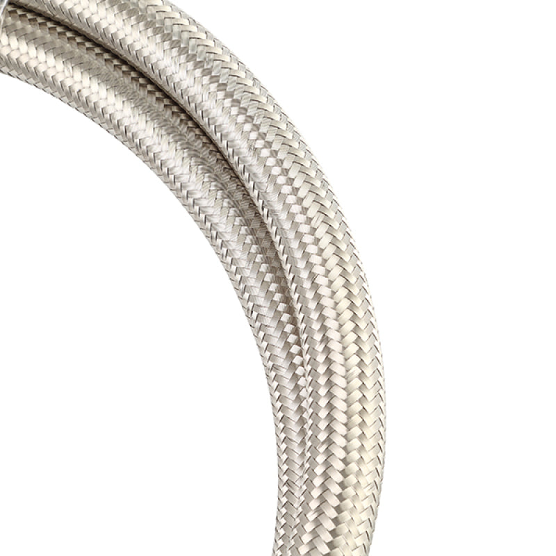 Mishimoto 3Ft Stainless Steel Braided Hose w/ -10AN Fittings - Stainless-thumbmail-2