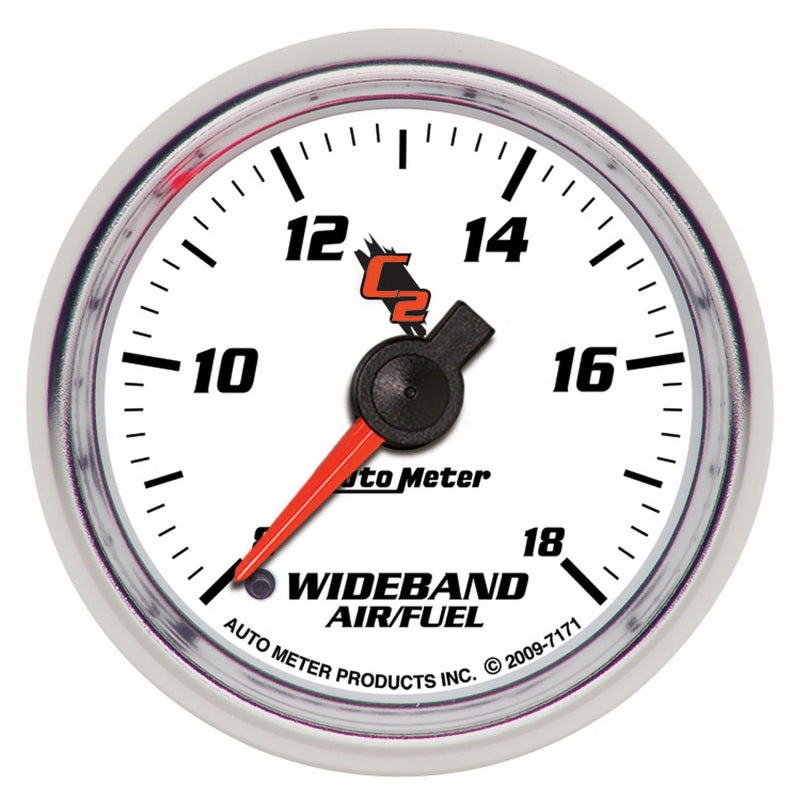 Autometer C2 2-1/16in Full Sweep Electronic 8:1-18:1 Air/Fuel Ratio Gauge-thumbmail-1