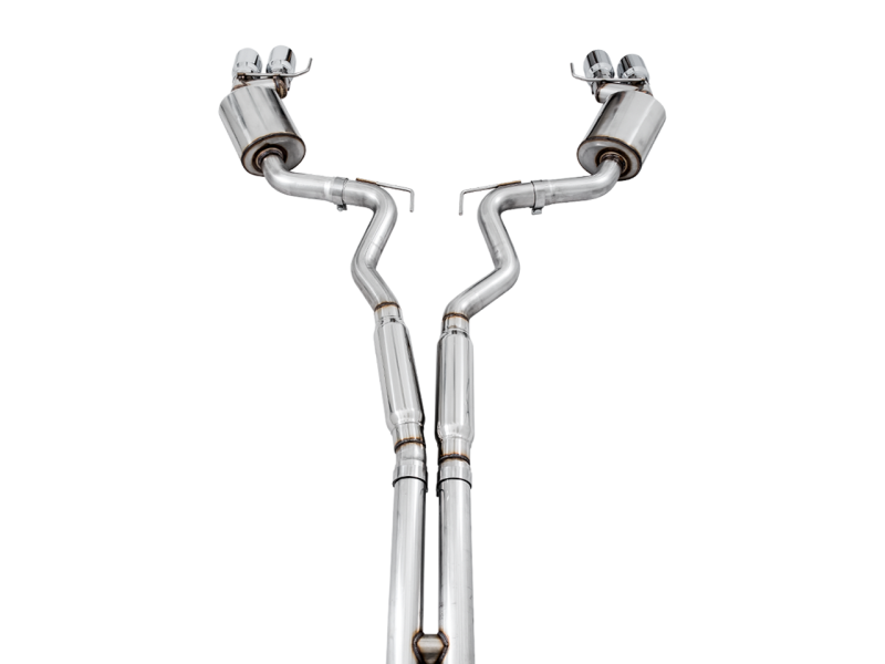 AWE Tuning 2018+ Ford Mustang GT (S550) Cat-back Exhaust - Touring Edition (Quad Chrome Silver Tips)-thumbmail-5