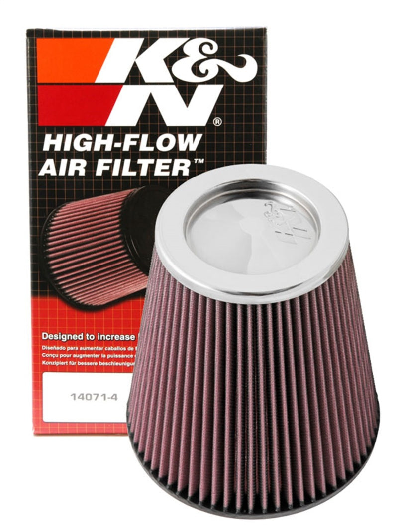 K&N Round Tapered Universal Air Filter 6 inch Flange 7 1/2 inch Base 5 inch Top 7 1/2 inch Height-thumbmail-19