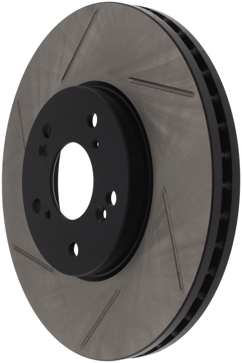 StopTech Power Slot Slotted 99-08 Acura TL (STD Caliper) / 01-03 CL / 04-09 TSX Front Right Rotor-thumbmail-3