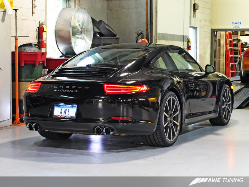 AWE Tuning Porsche 991 SwitchPath Exhaust for Non-PSE Cars Chrome Silver Tips-thumbmail-9