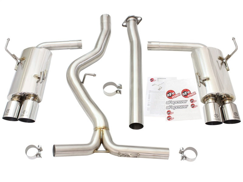 aFe Takeda 3in SS Exhaust Cat-Back 15-16 Subaru WRX/STI 2.0L/2.5L Polished Tips-thumbmail-5