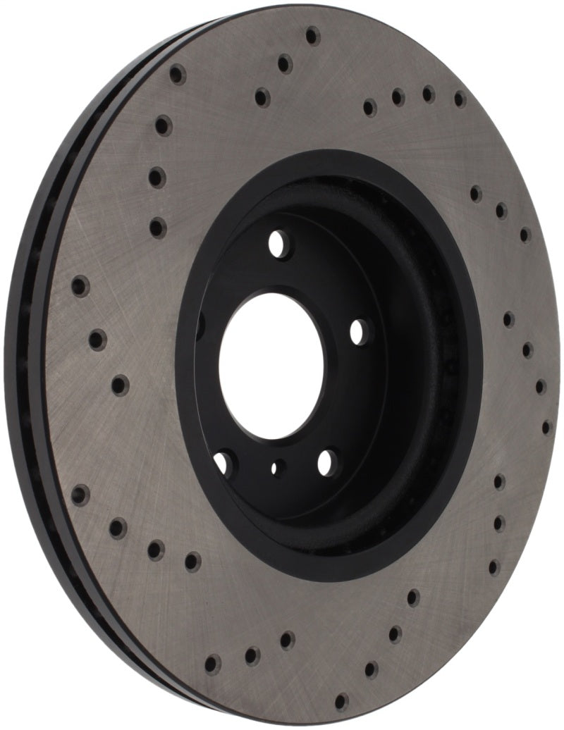 StopTech 08-09 Infiniti EX35 / 05-08 G35 / 09 G37 / 06-09 M35/M45 Drilled Right Front Rotor-thumbmail-6